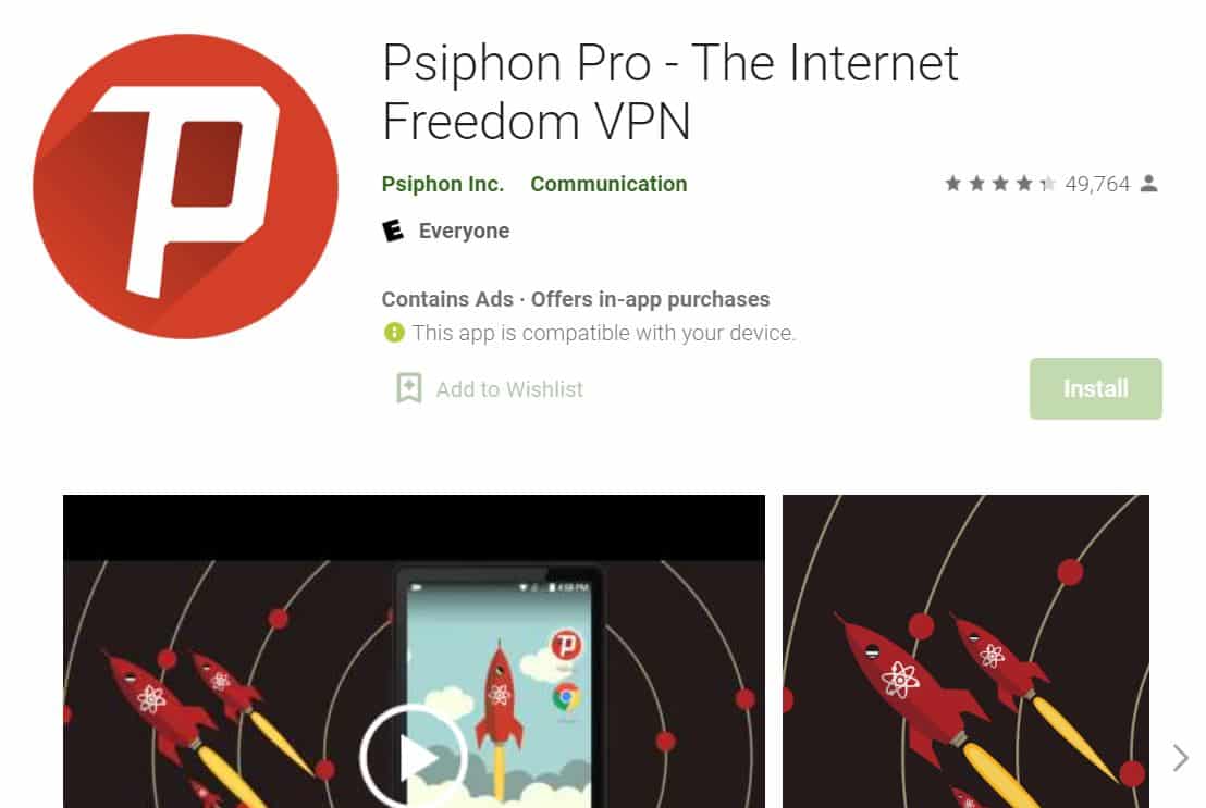 Cara Menggunakan Psiphon Pro untuk Mendapat Internet Gratis (Semua