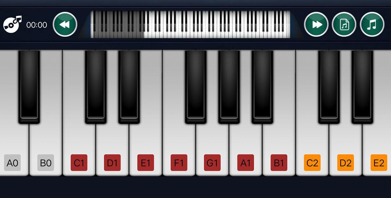 Piano-Keyboard